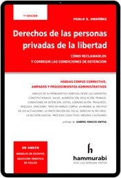 Derechos de las personas privadas de la libertad. 